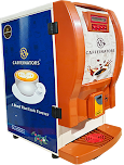 Triple option coffee tea vending machine by Caffeinators Ranchi